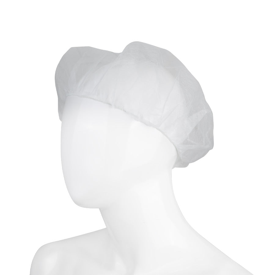 Set de 100 cofias gorros desechables de 20gm2