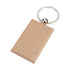 Llavero Rectangular de Madera (2)