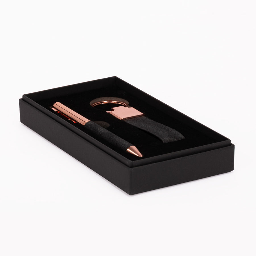 Set de Regalo MINE negro con detalles encobrizados (2)
