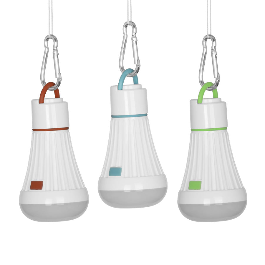 Lámpara colgante tipo Ampolleta de 1W con 6 LED (2)