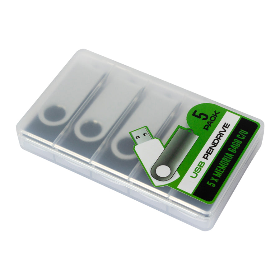 Set 5 USB Pendrive 64GB (21)