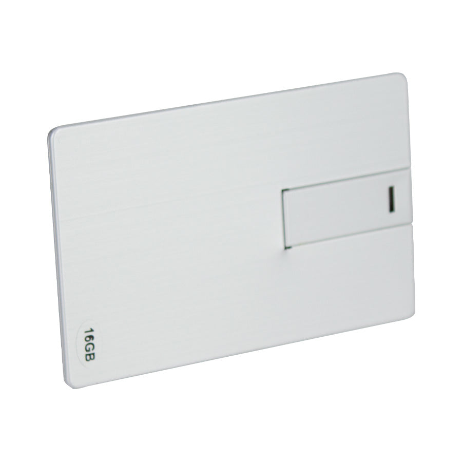 USB Pendrive 16GB Credit Card plateado (2)