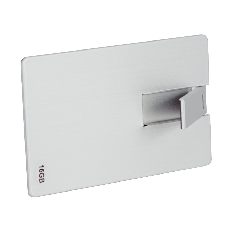 USB Pendrive 16GB Credit Card plateado (3)