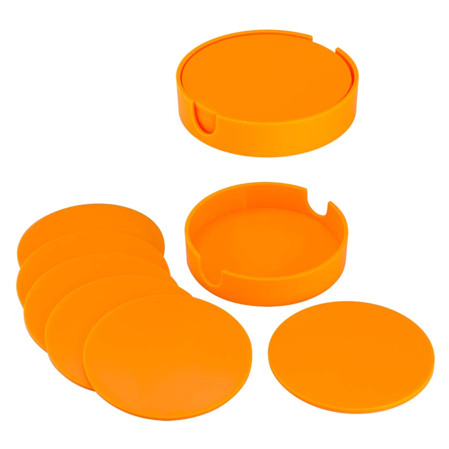Set de Posavasos Plásticos Redondos (6)