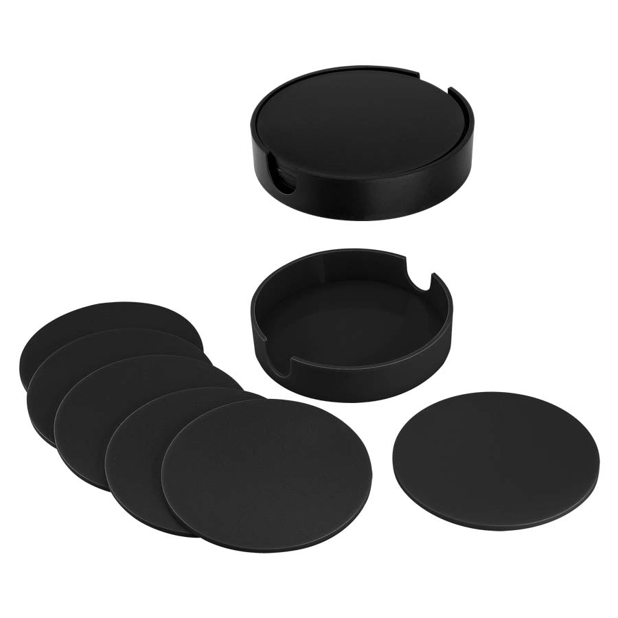 Set de Posavasos Plásticos Redondos (7)