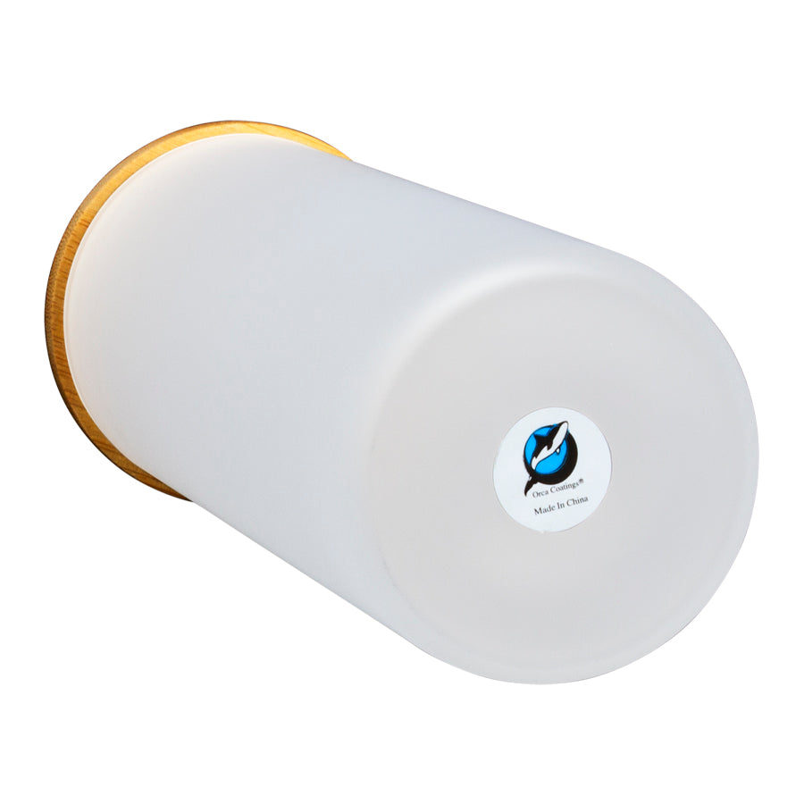 Botella Vidrio Borosilicato Sublimación tapa Bamboo 500cc (4)