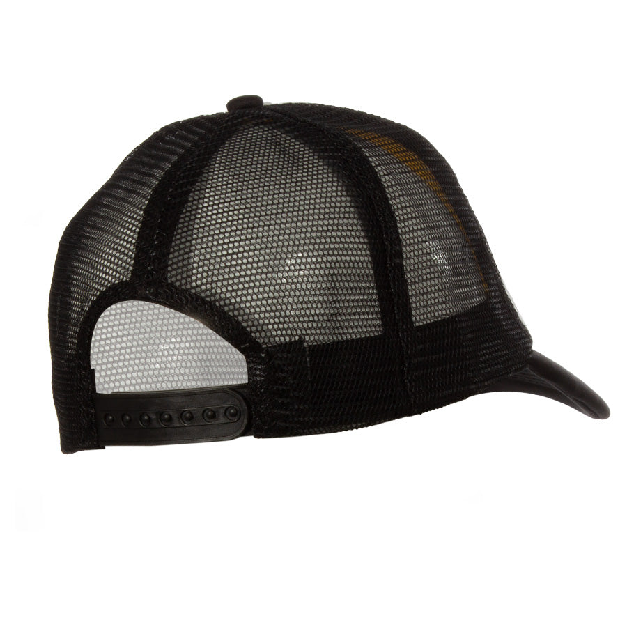 Gorro Jockey Poliéster Sponge Malla Sublimación (14)