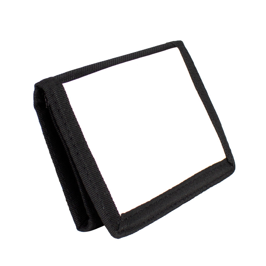 Billetera de tela negra para Sublimación (3)