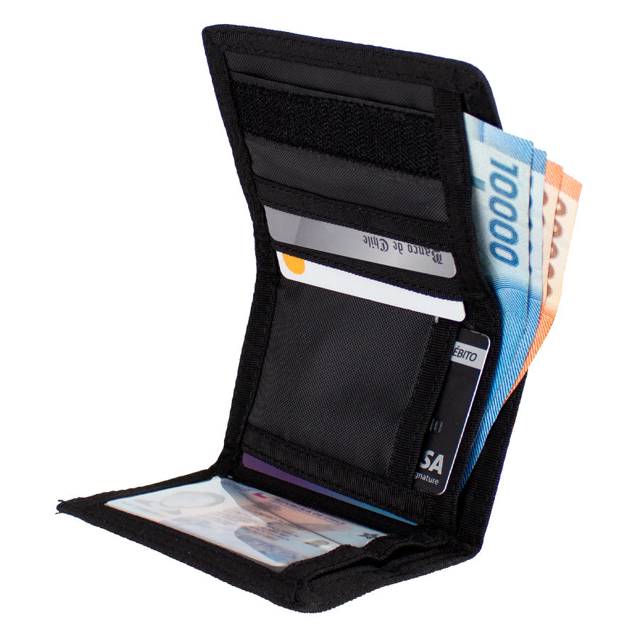 Billetera de tela negra para Sublimación (12)