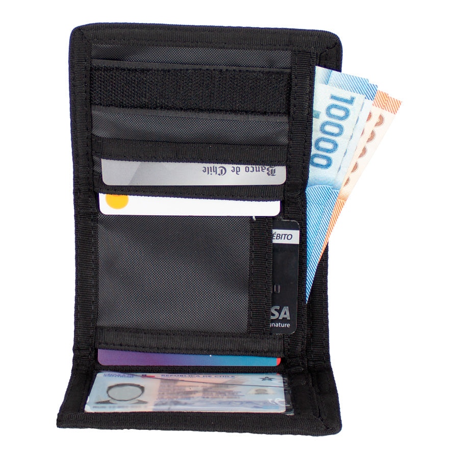 Billetera de tela negra para Sublimación (11)