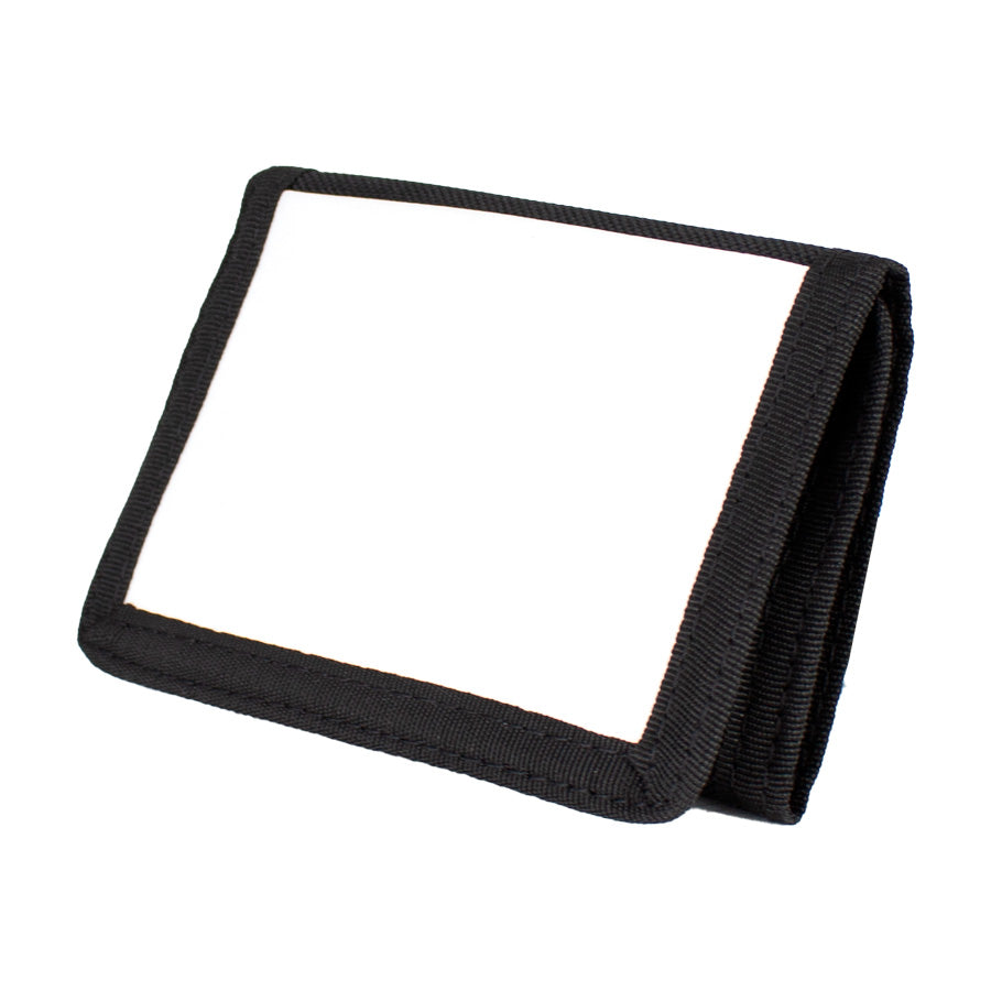 Billetera de tela negra para Sublimación (4)