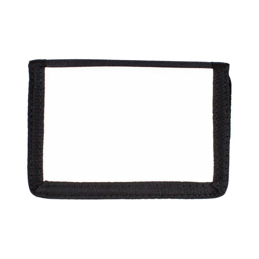 Billetera de tela negra para Sublimación (2)
