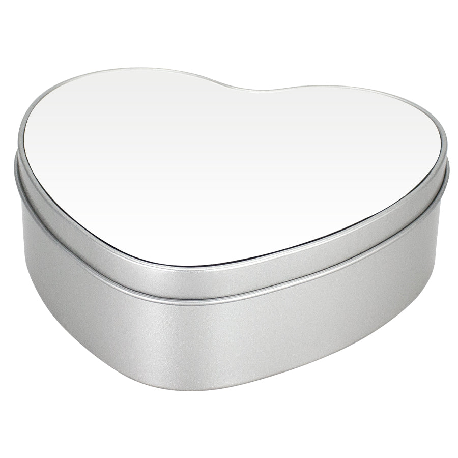 Caja Metálica Corazón Sublimación (2)