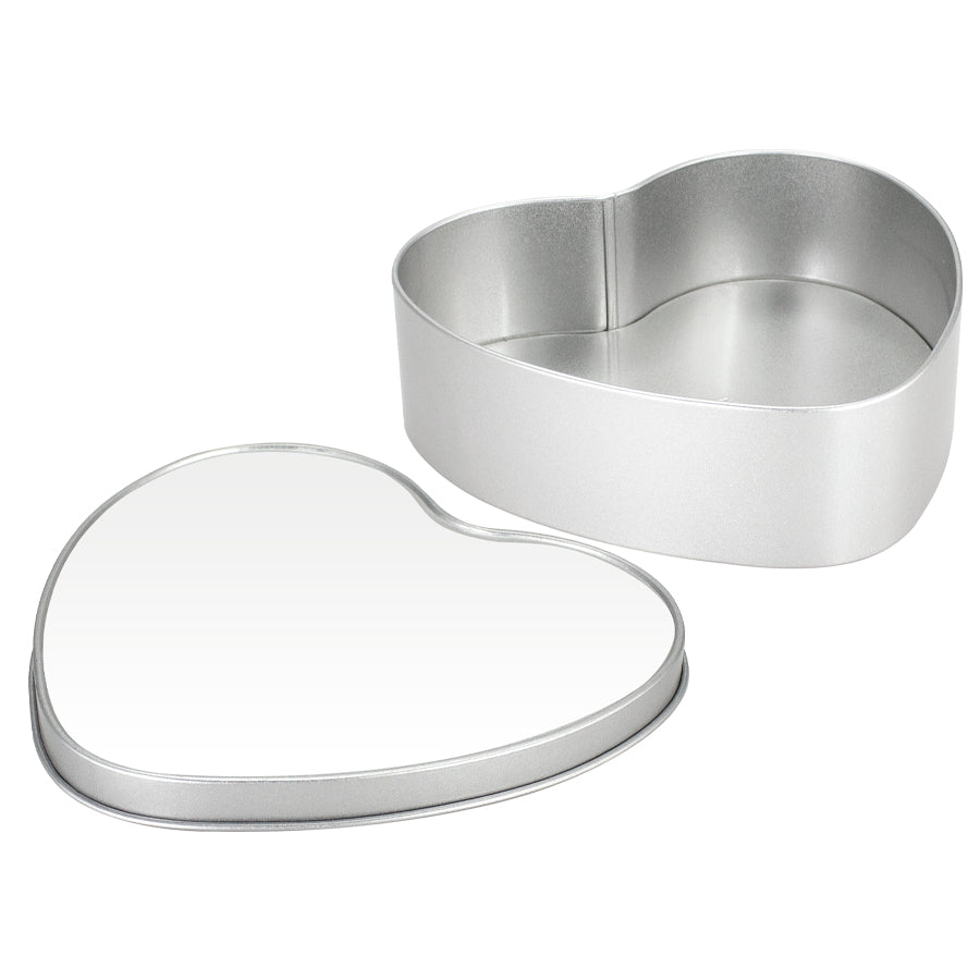 Caja Metálica Corazón Sublimación (4)