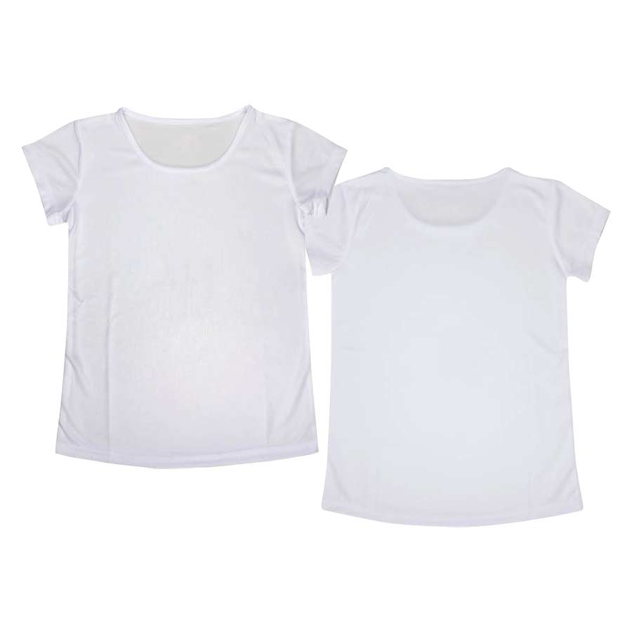 Polera Manga Corta Poliéster Mujer (3)