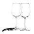 Set de vino BRINDIS Transparente - detallada