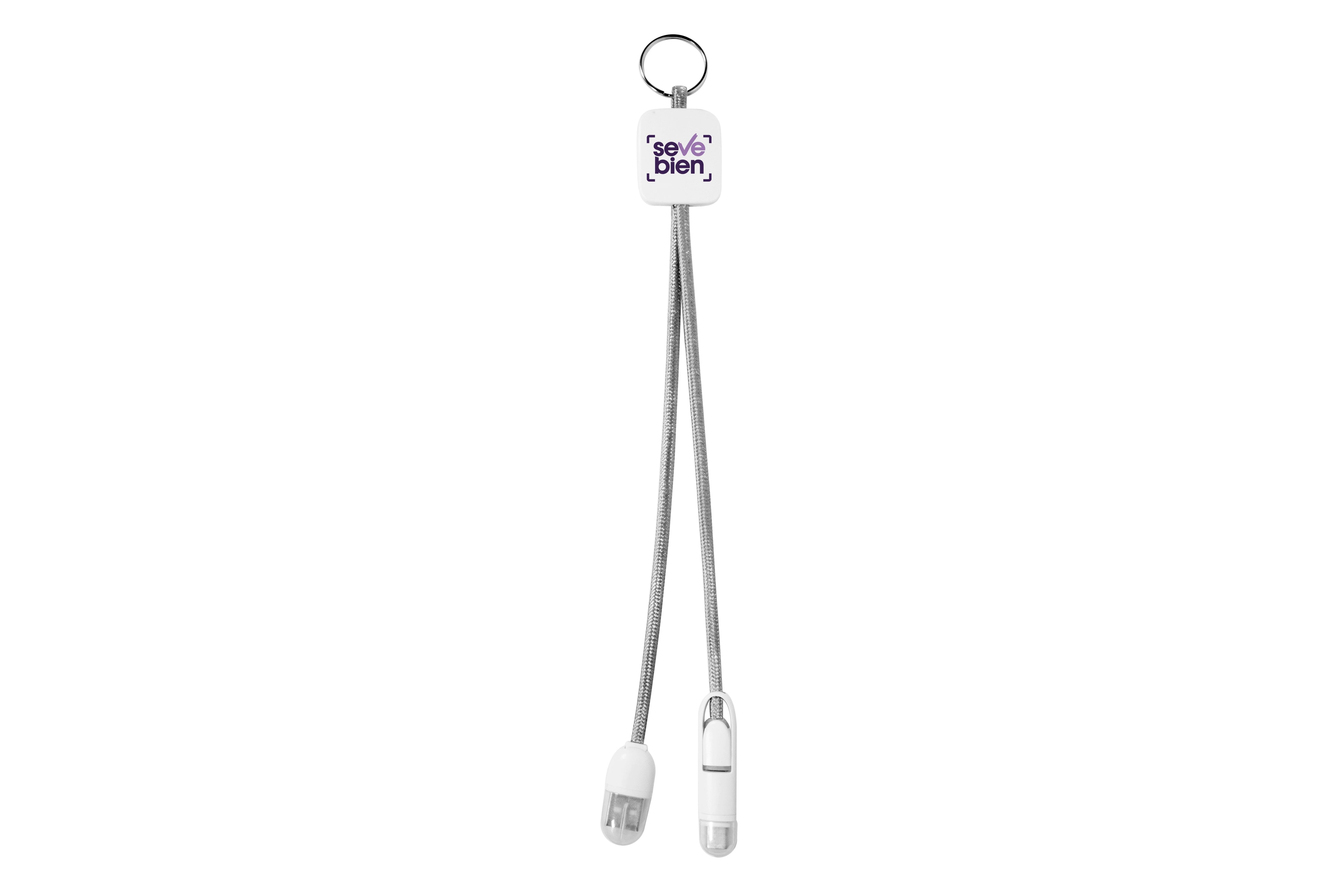 CABLE CARGADOR DE CELULARES CELLER Gris/blanco
