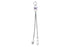 CABLE CARGADOR DE CELULARES CELLER Gris/blanco