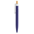 Bolígrafo aluminio reciclado y bambú BALU Royal Blue - detallada