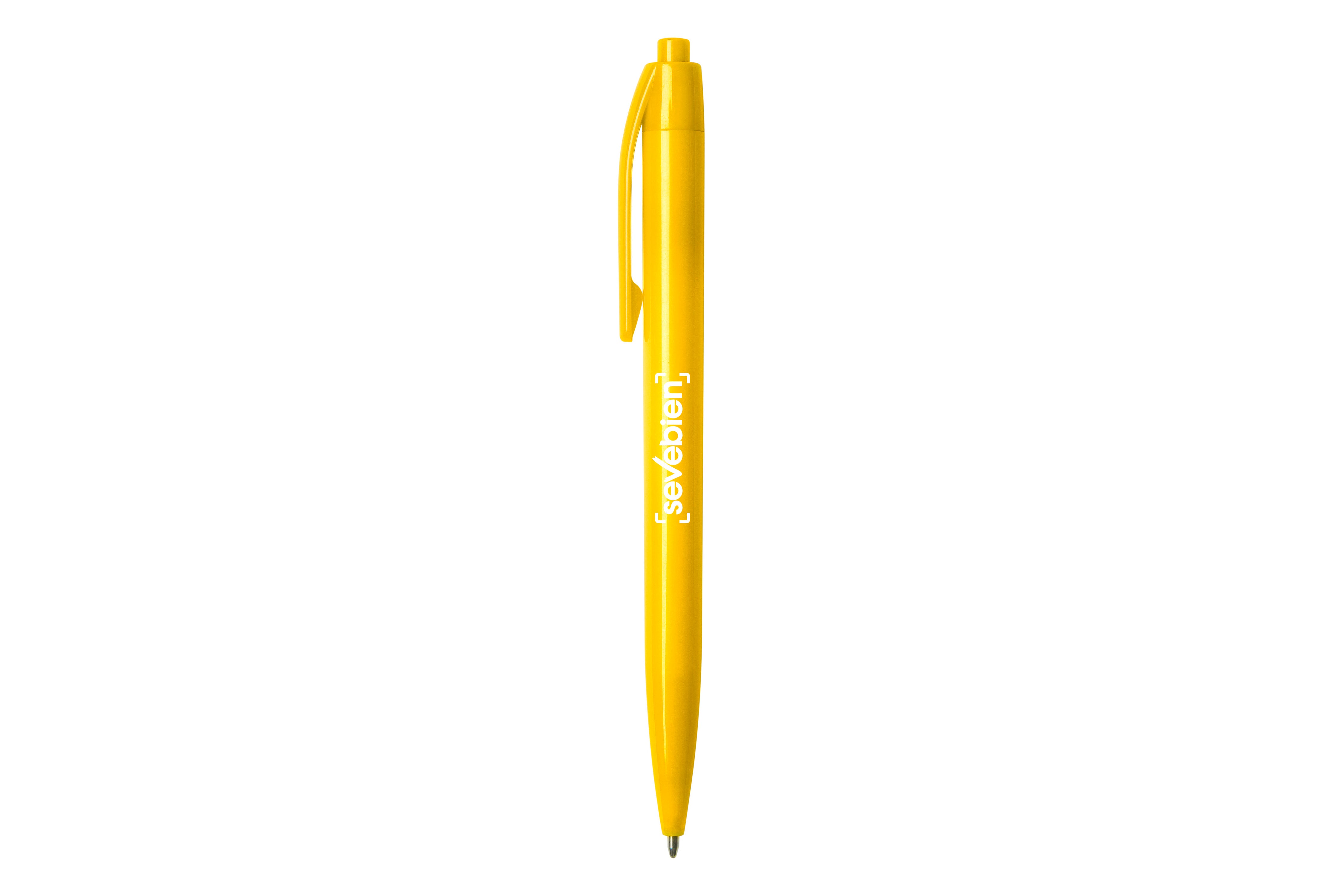Bolígrafo NANDO Tinta azul Amarillo