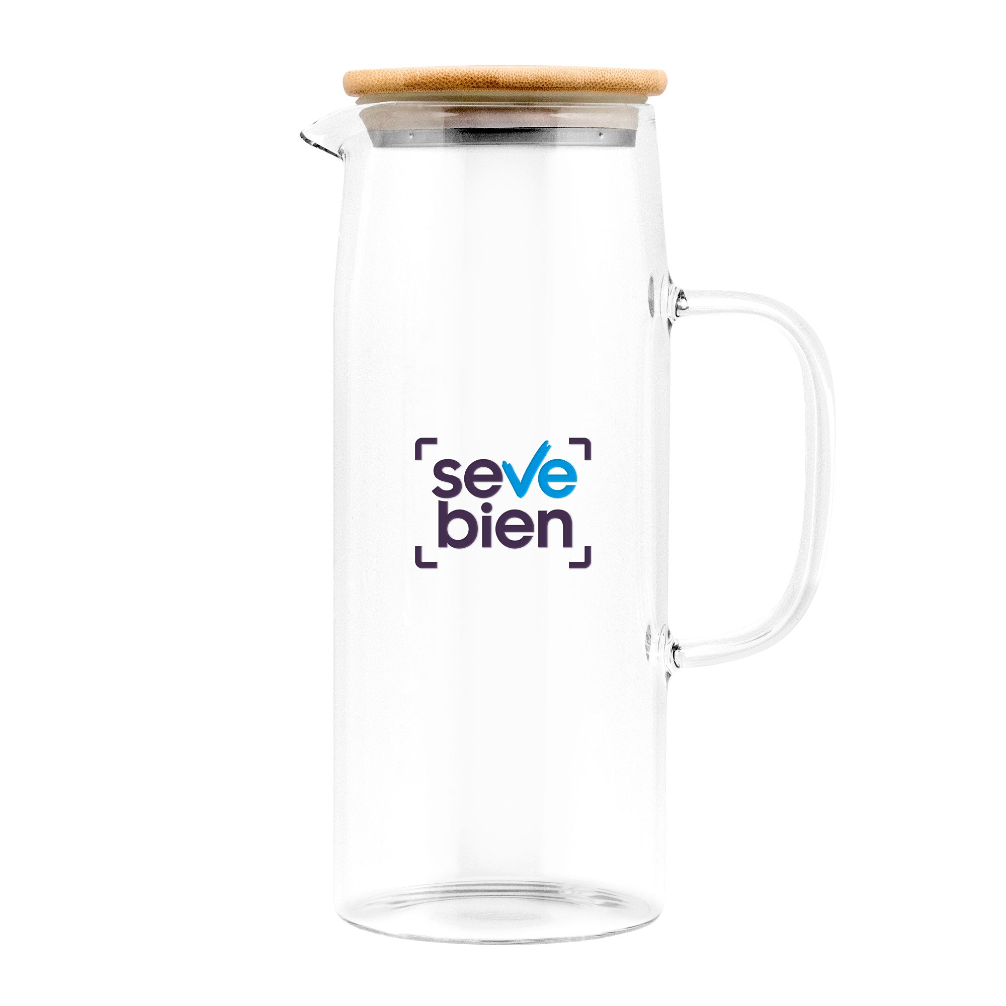 Jarra con tapa BAMBJUG Transparente
