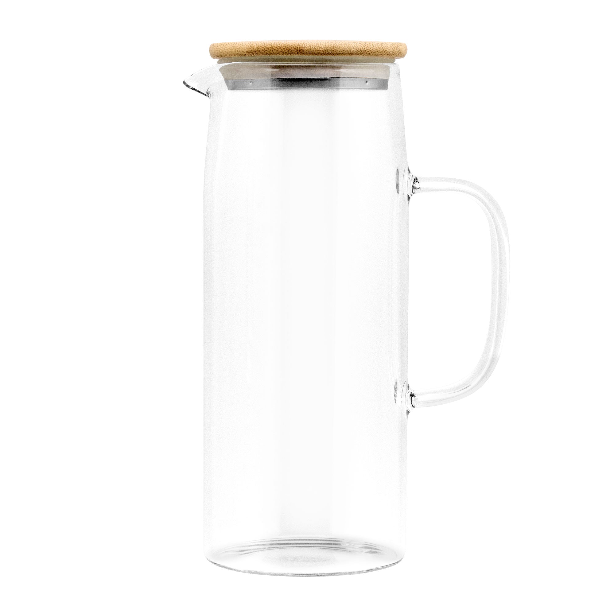Jarra con tapa BAMBJUG Transparente - detallada