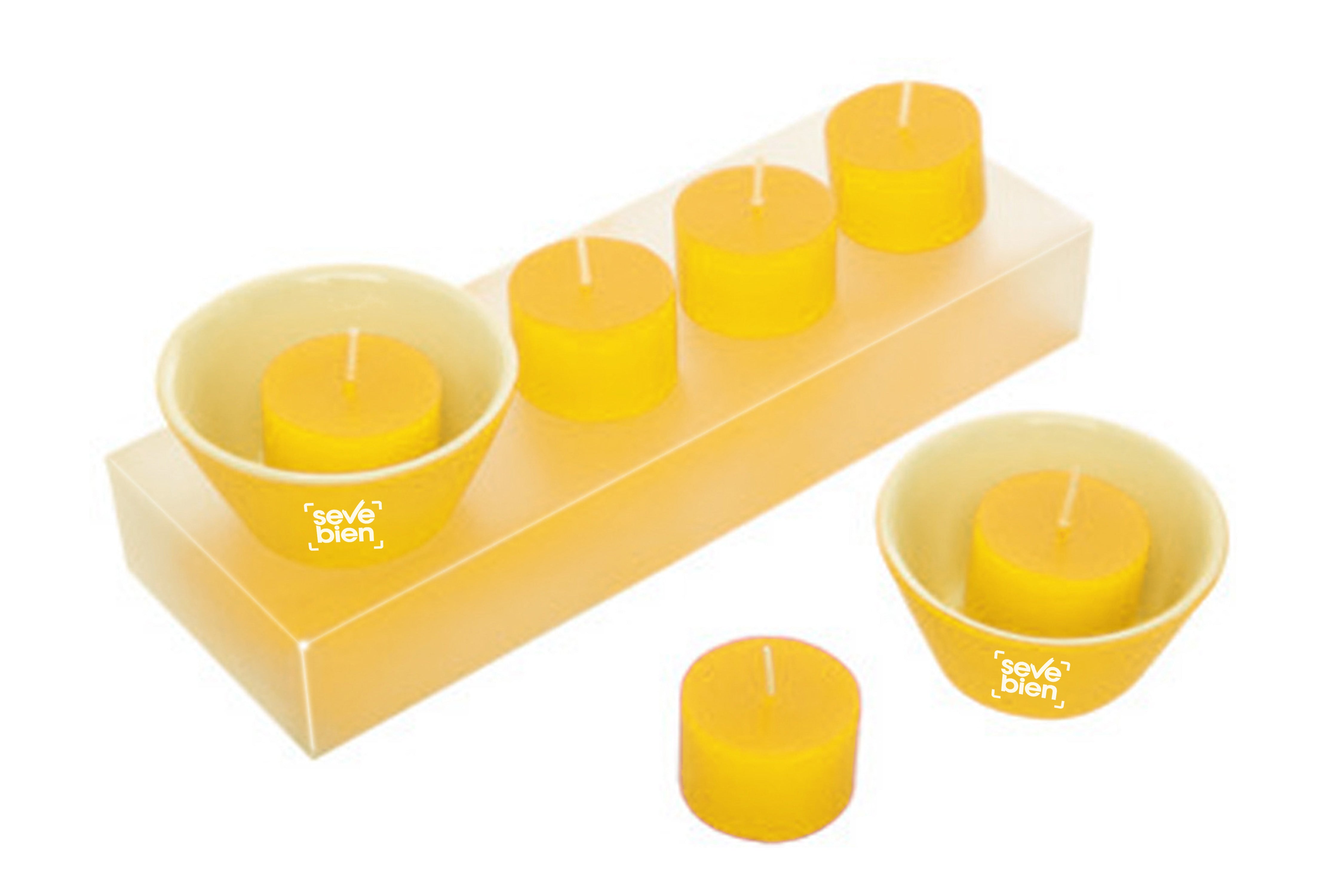 SET DE VELA ZENSU Amarillo