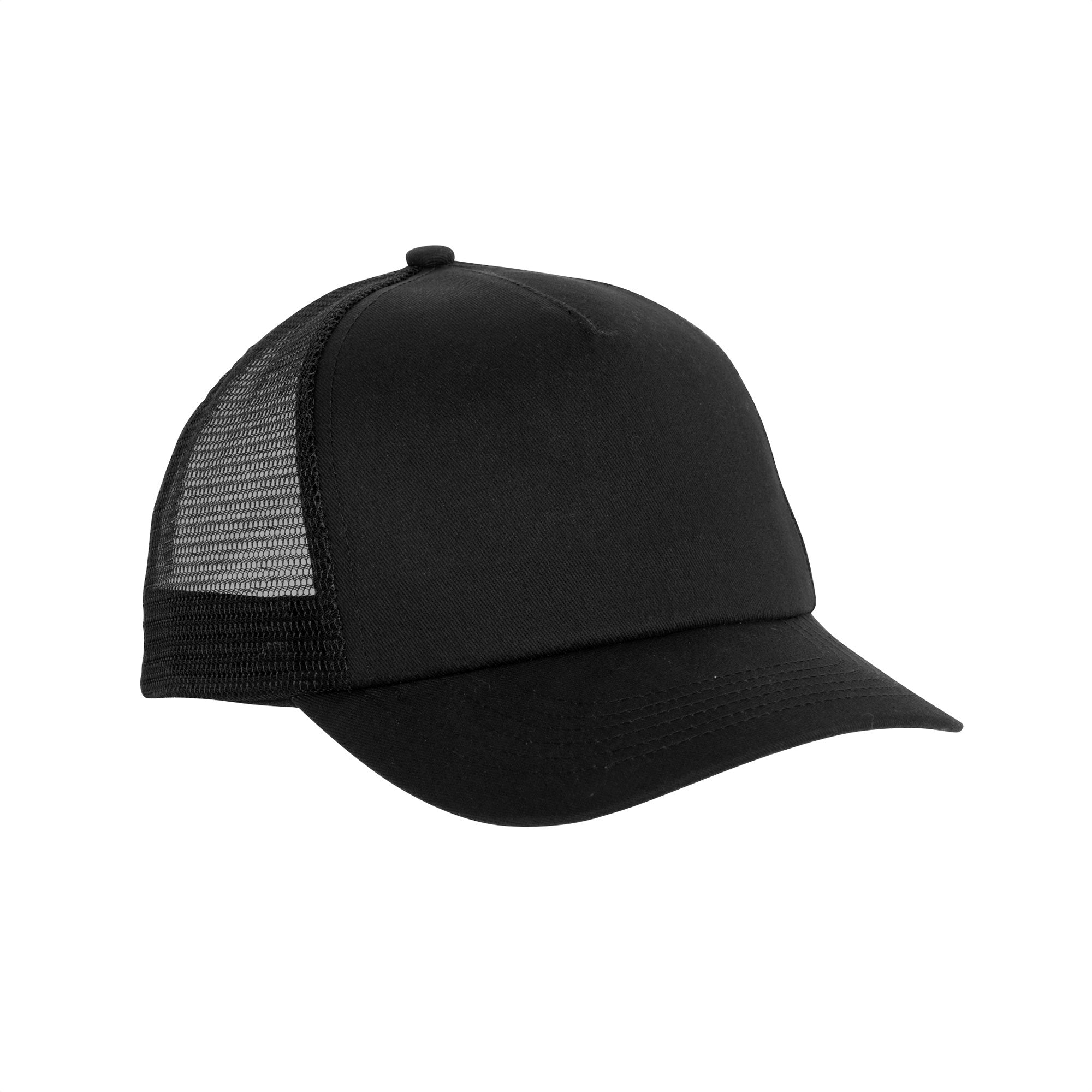 Gorra TRAC Negro - detallada