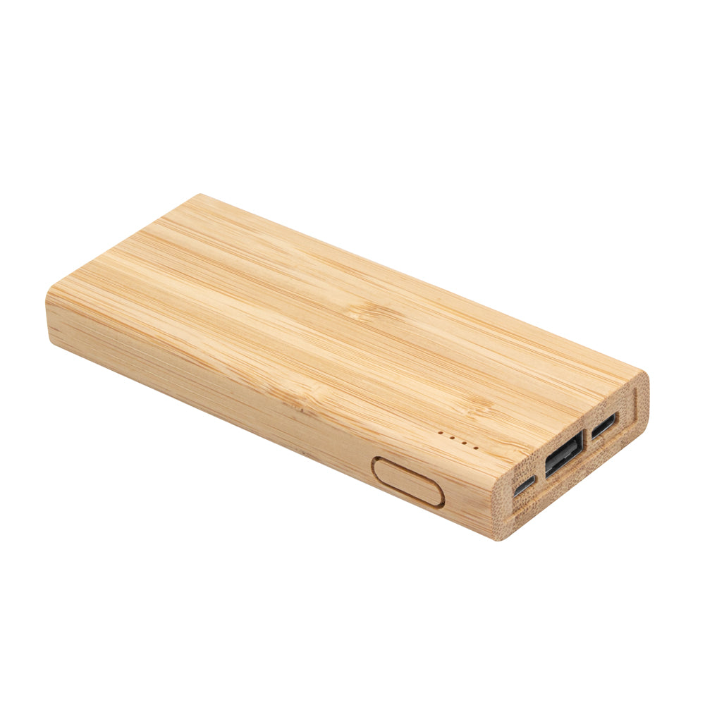 Power bank BAMBPOWER Madera - detallada