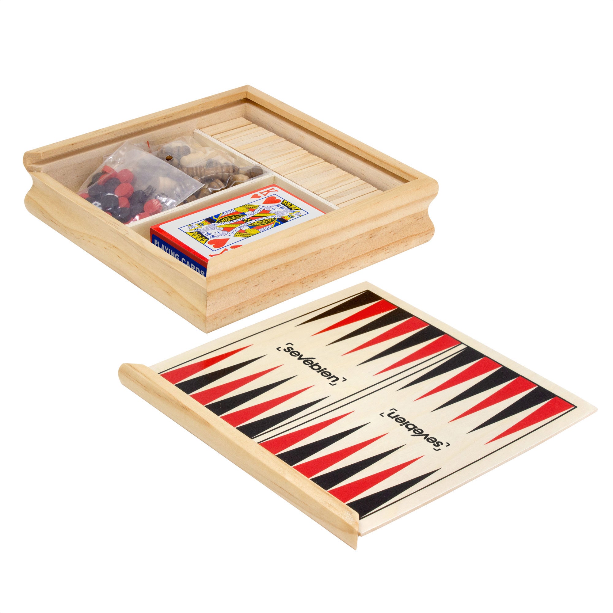 Set de juegos JAVFAN Madera