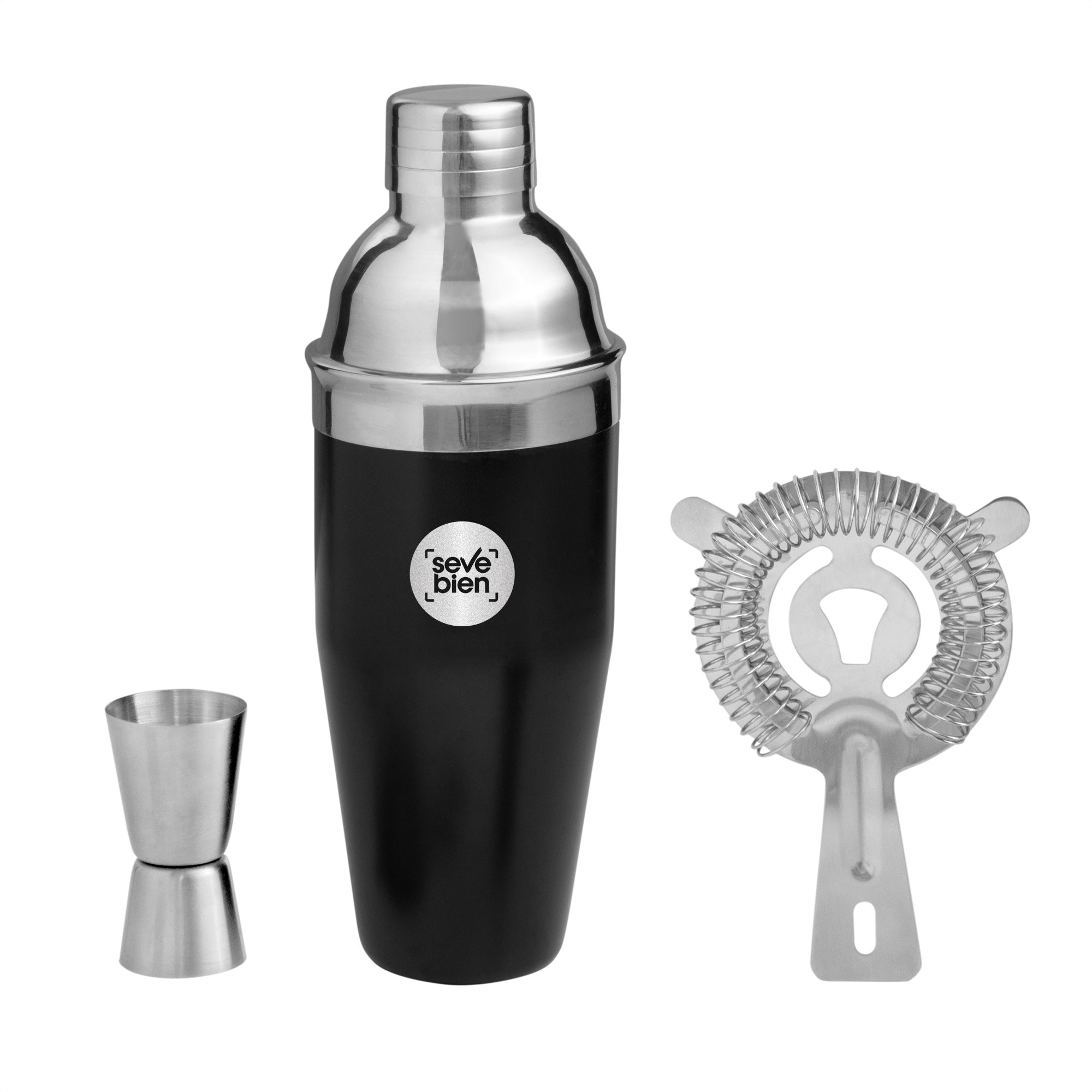 Set de coctelería  Bartender Kit YEIKIT Negro