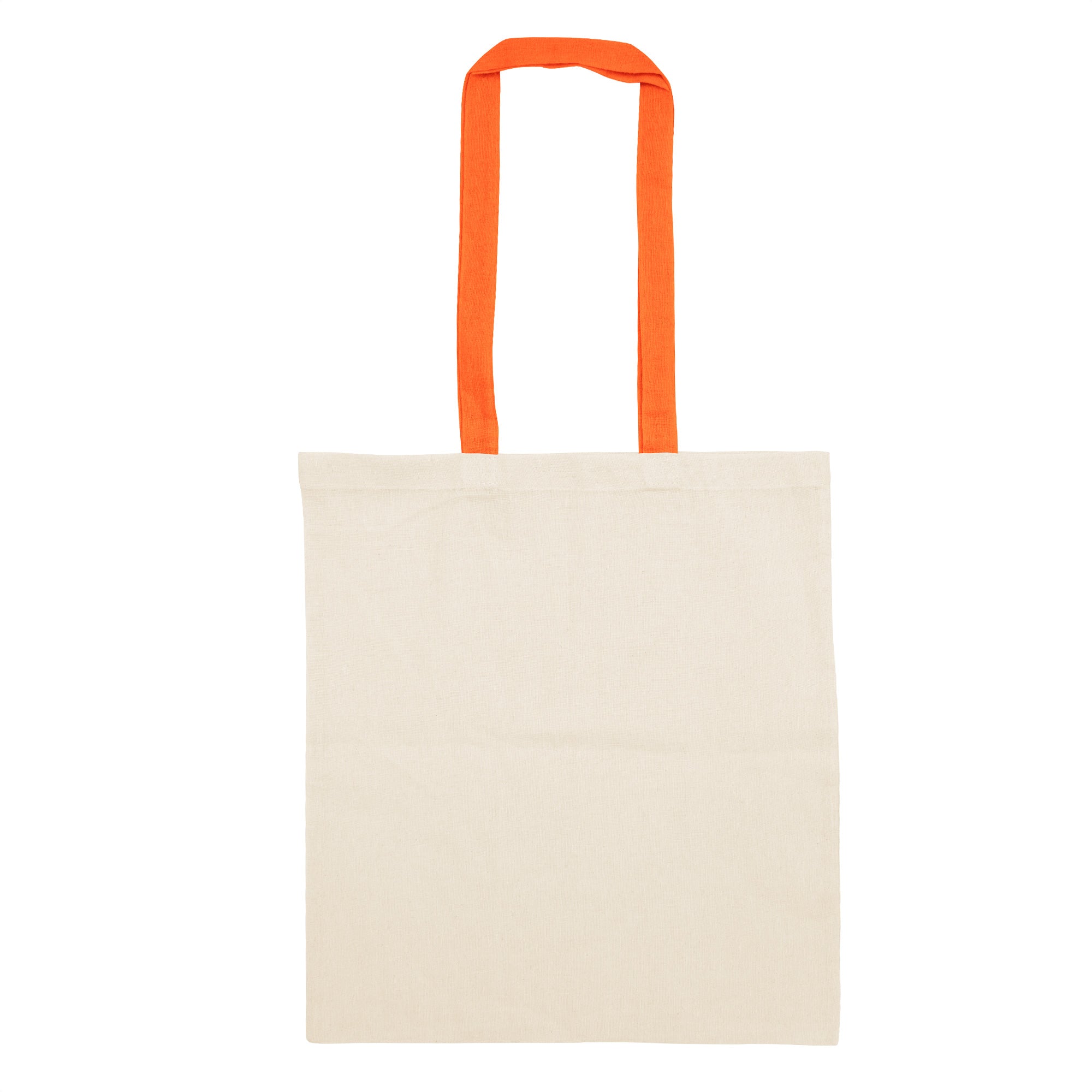 Bolsa de algodón DONNA Naranja - detallada