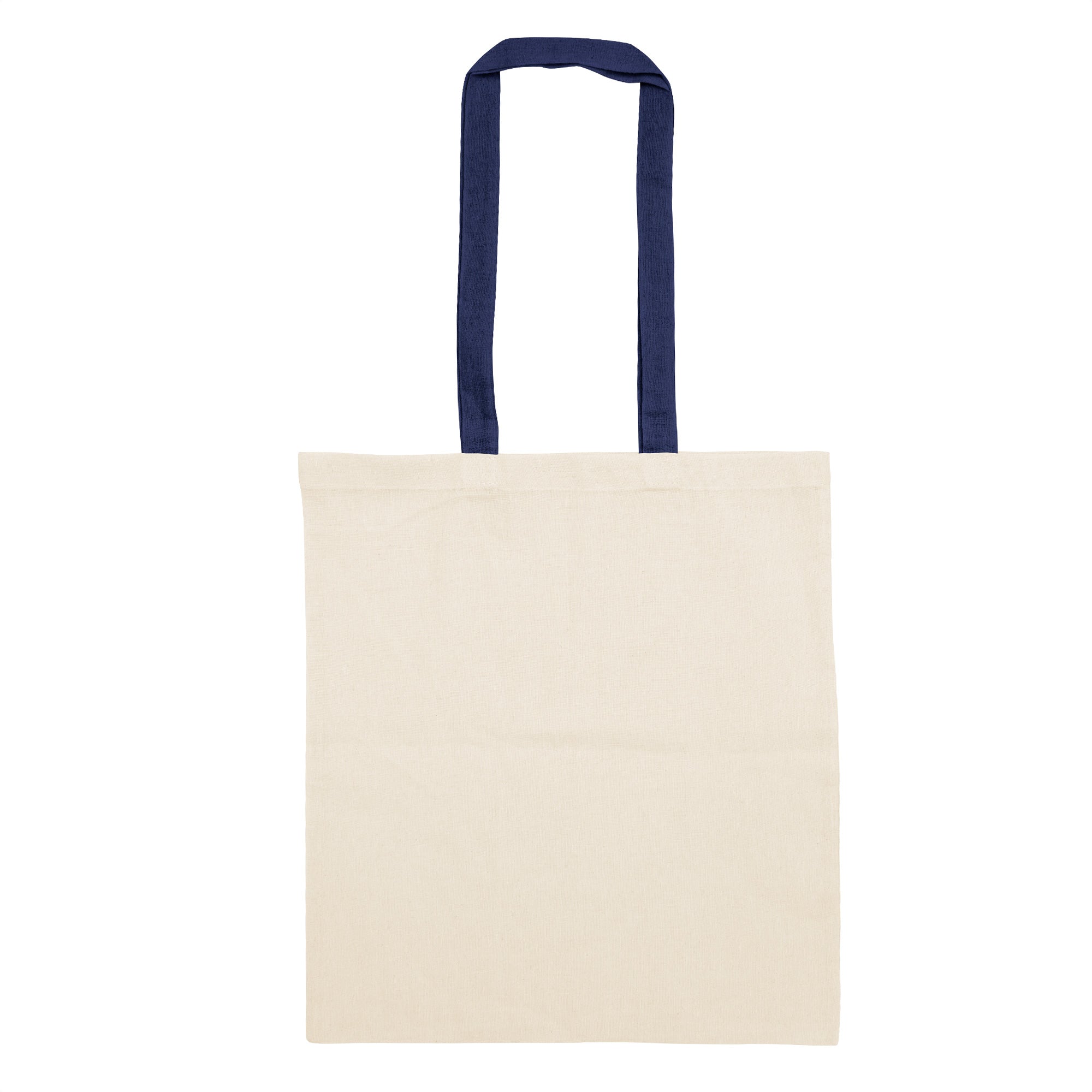 Bolsa de algodón DONNA Navy Blue - detallada