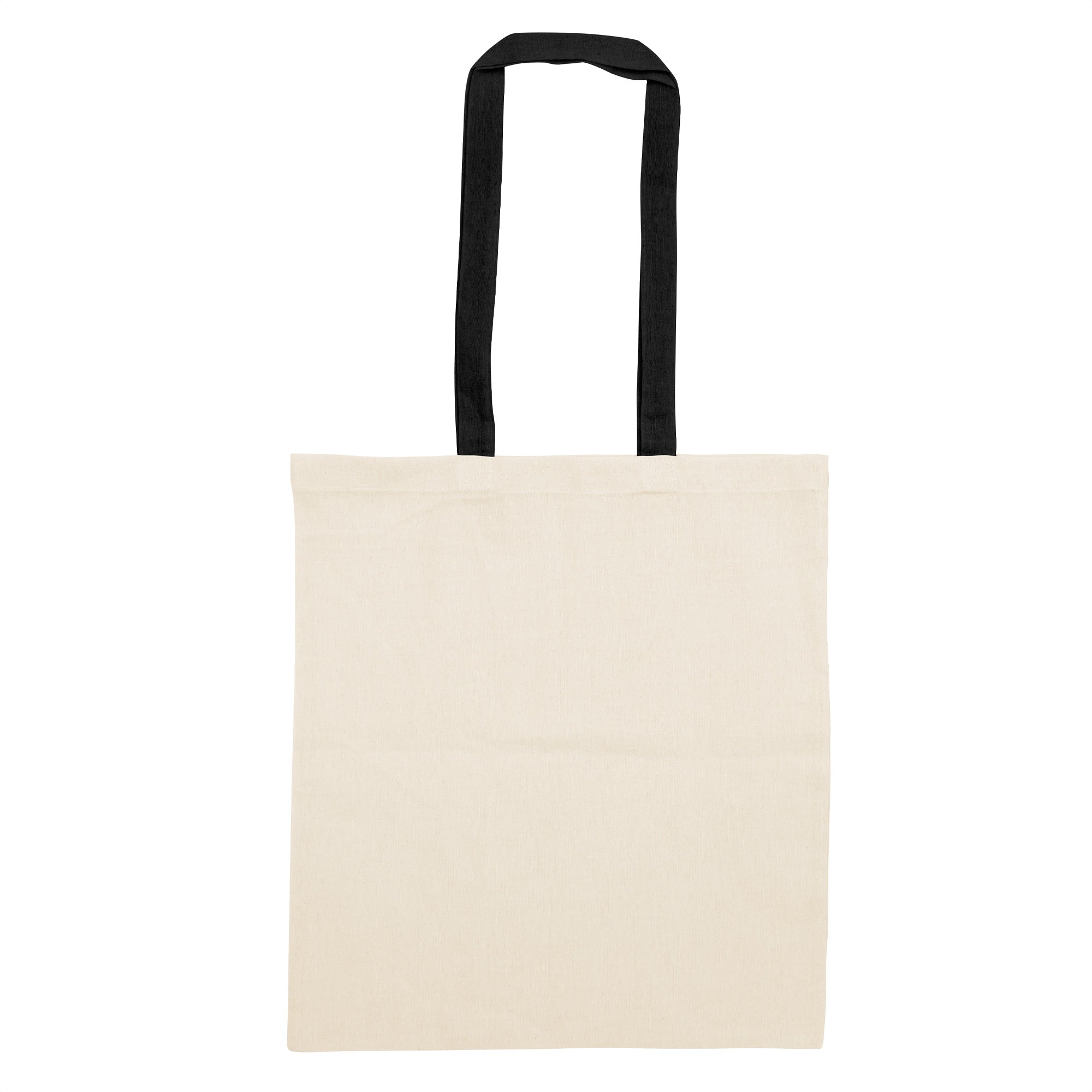Bolsa de algodón DONNA Negro - detallada