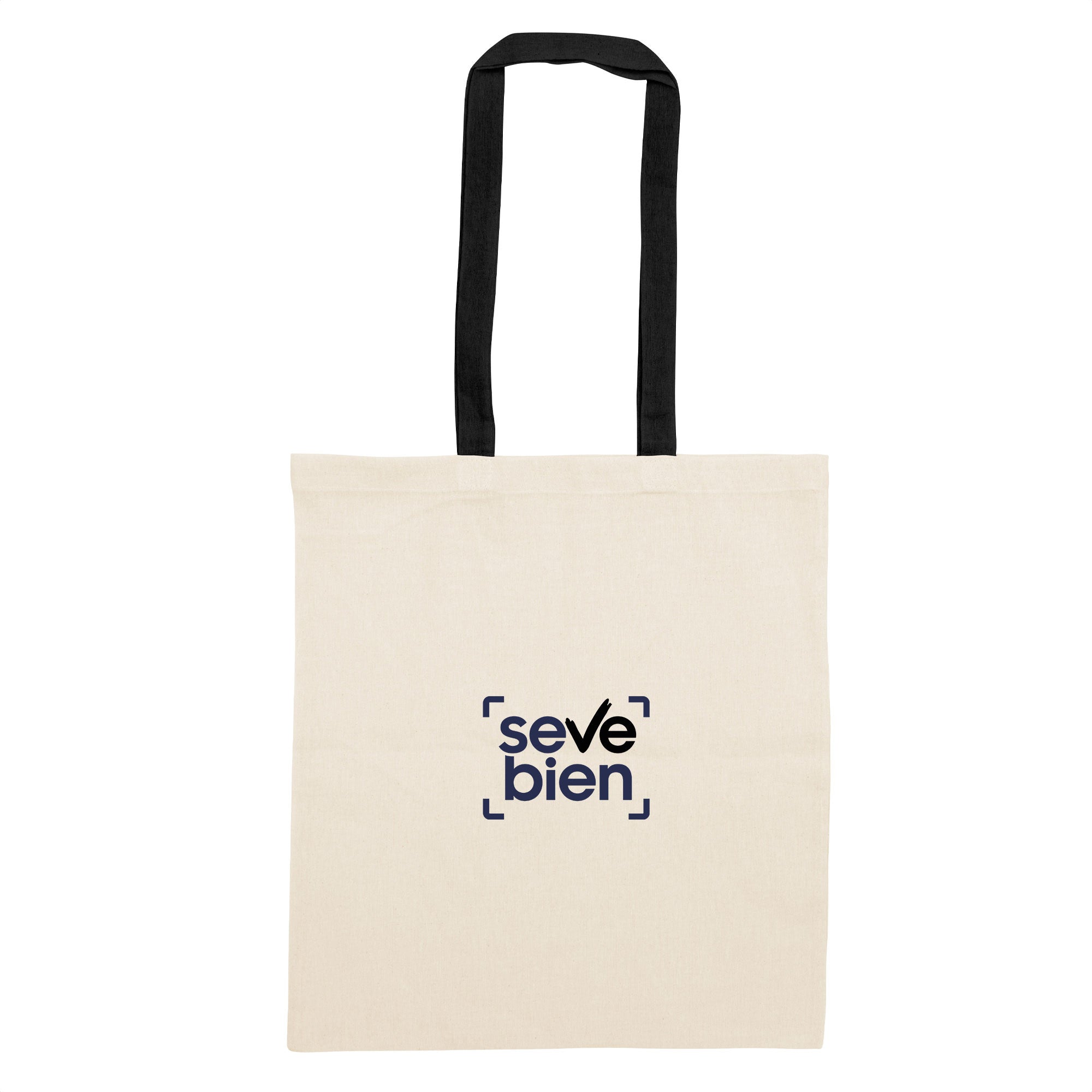 Bolsa de algodón DONNA Negro