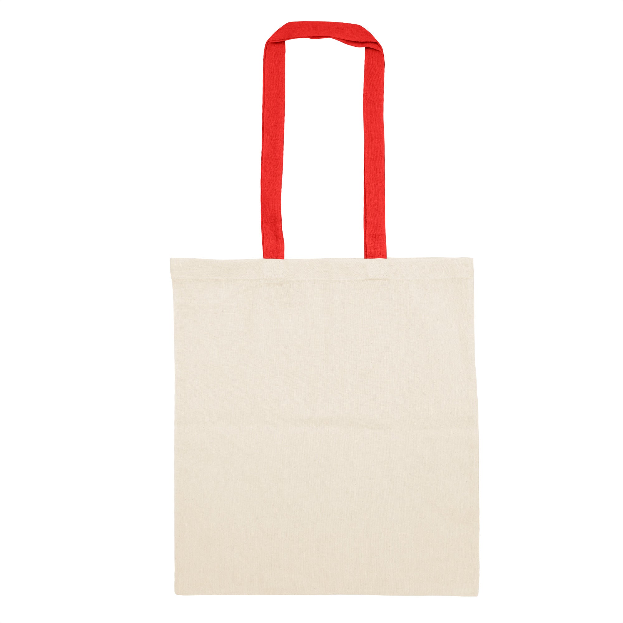 Bolsa de algodón DONNA Rojo - detallada