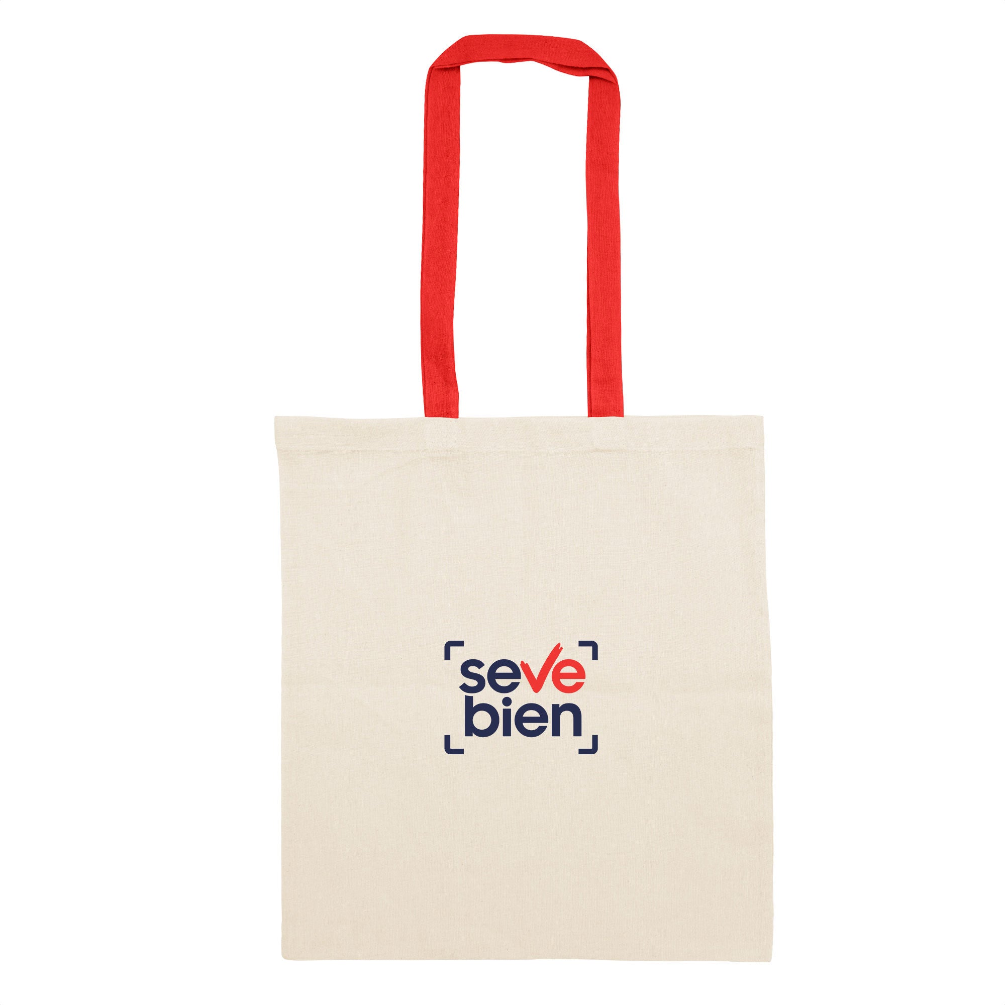 Bolsa de algodón DONNA Rojo