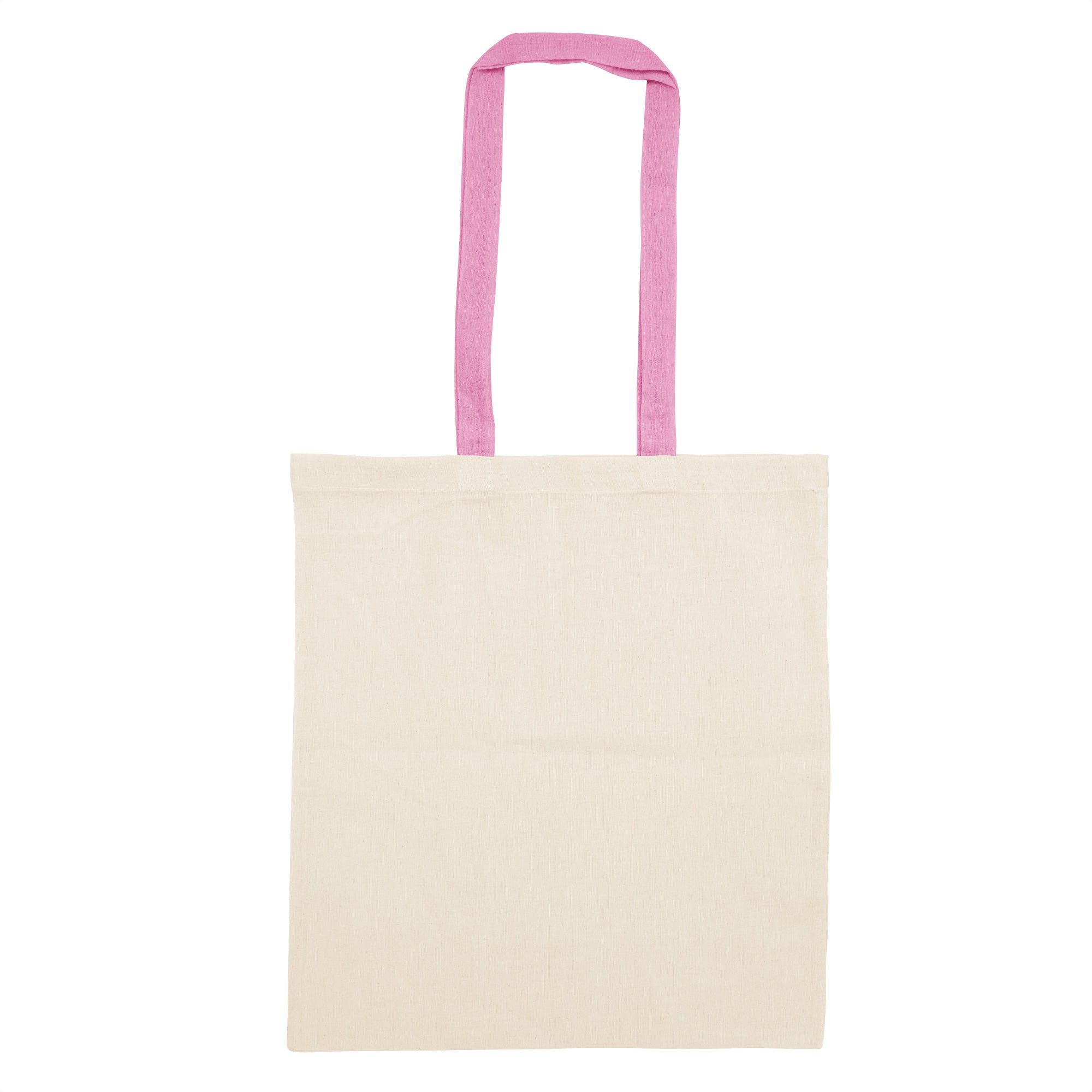 Bolsa de algodón DONNA Rosa - detallada