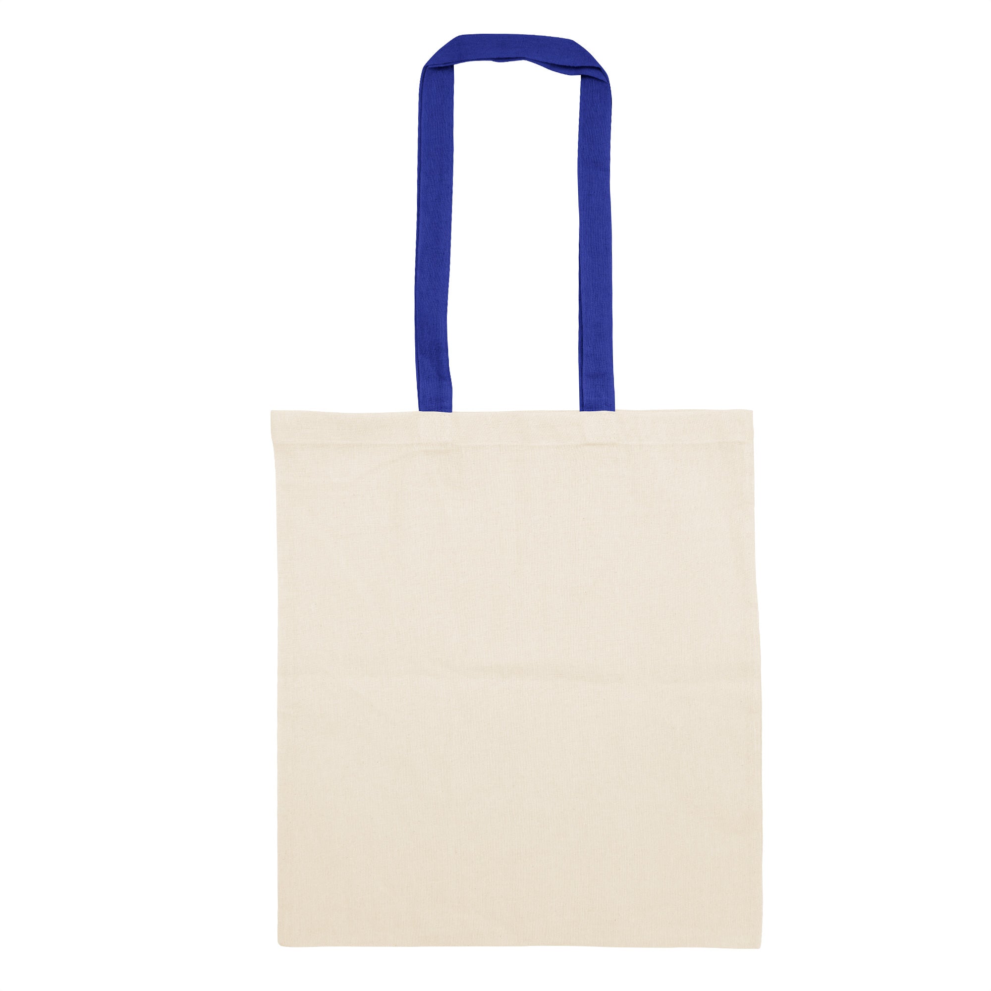 Bolsa de algodón DONNA Royal Blue - detallada