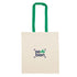 Bolsa de algodón DONNA Verde