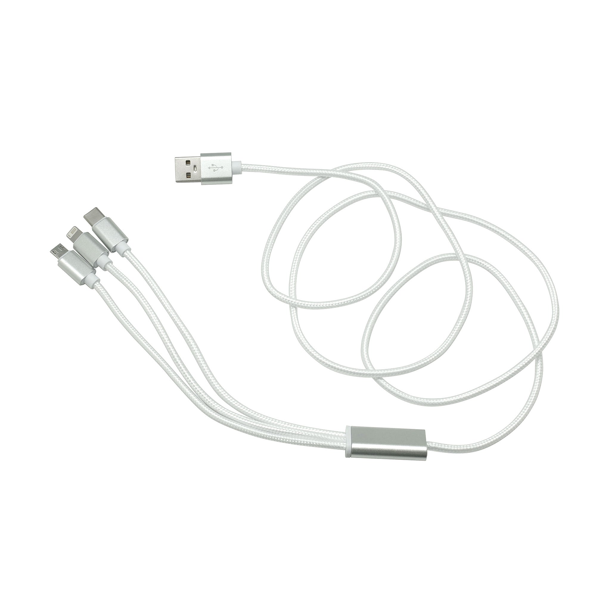 Cable con adaptador MADISON Blanco - detallada