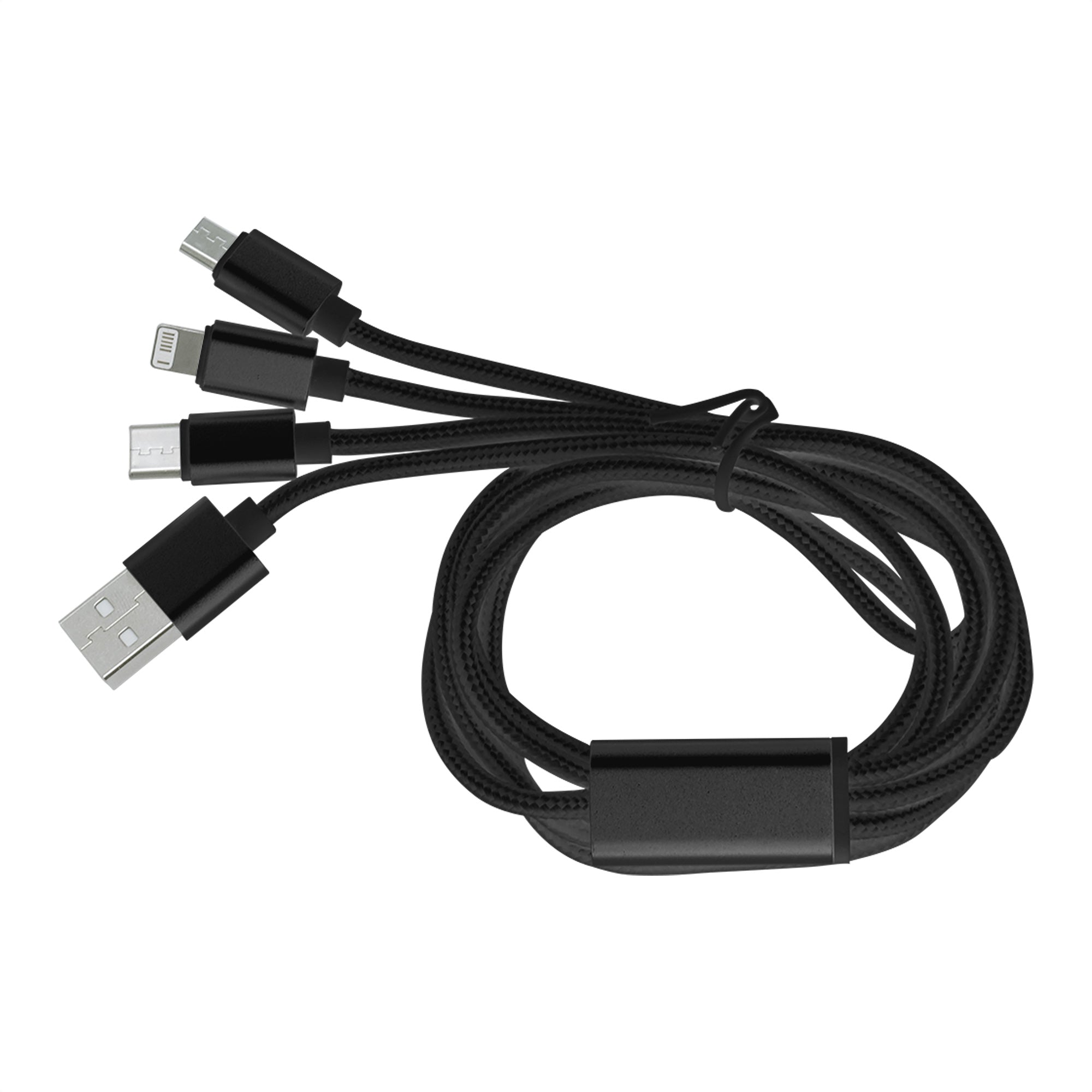 Cable con adaptador MADISON Negro - detallada