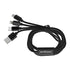 Cable con adaptador MADISON Negro