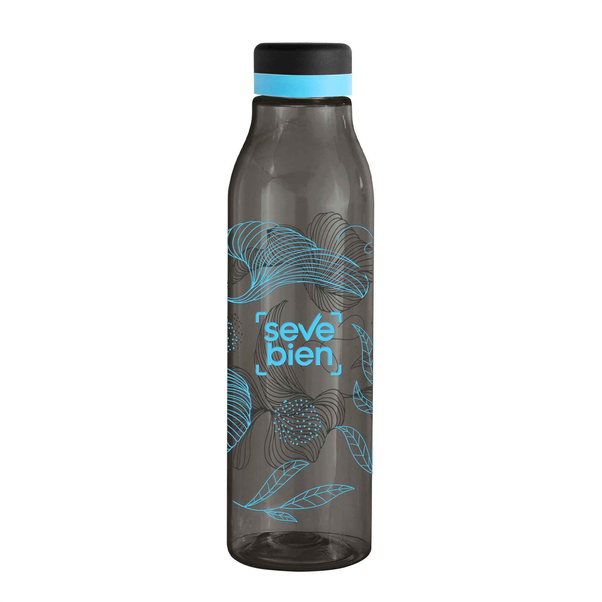 Botella ANDINA FULL BLACK Humo/Negro/Celeste