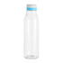 Botella ANDINA WHITE Transparente/Blanco/Celeste - detallada
