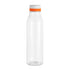 Botella ANDINA WHITE Transparente/Blanco/Naranja - detallada