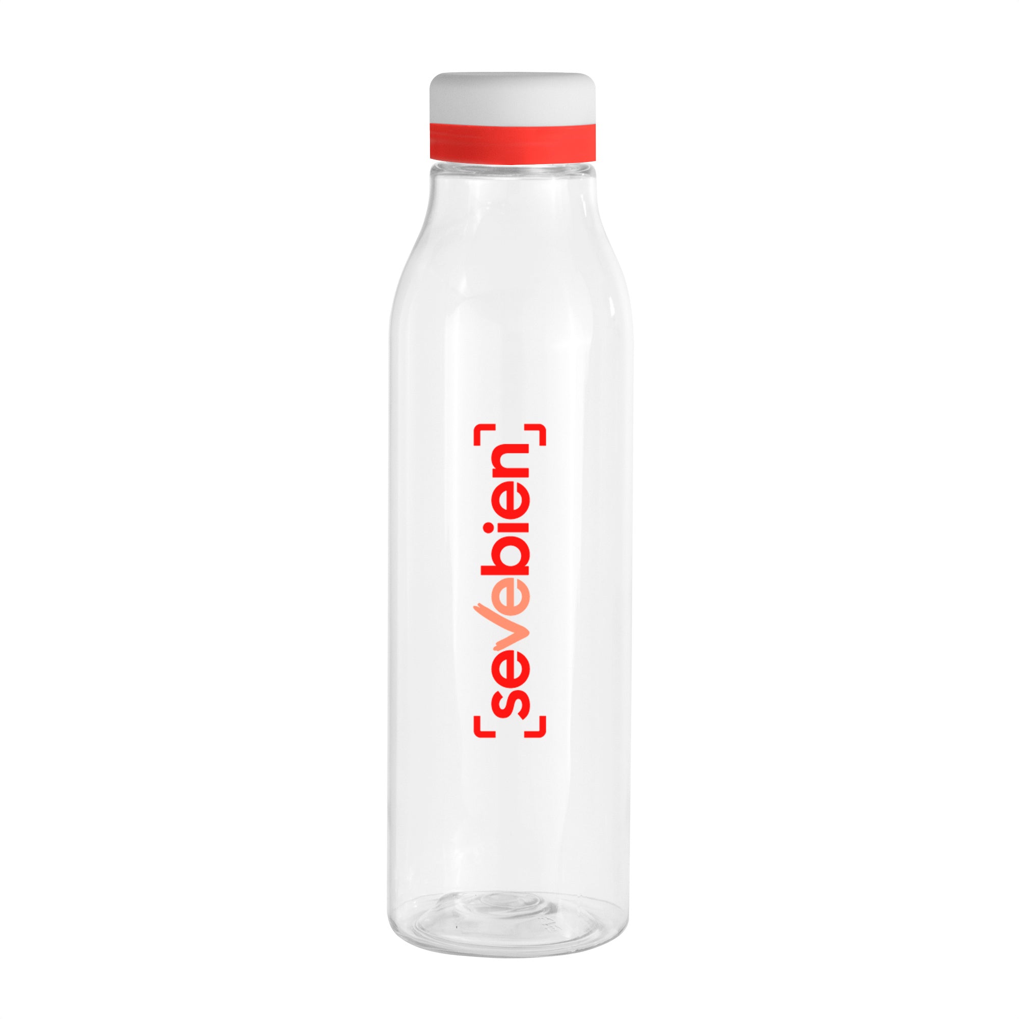 Botella ANDINA WHITE Transparente/Blanco/Rojo