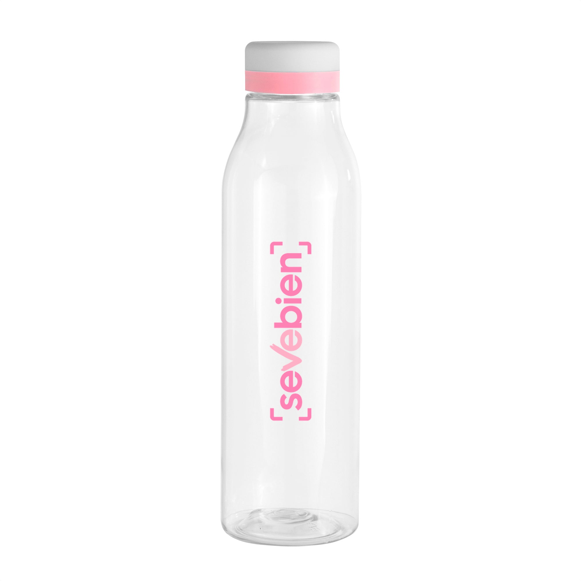 Botella ANDINA WHITE Transparente/Blanco/Rosa