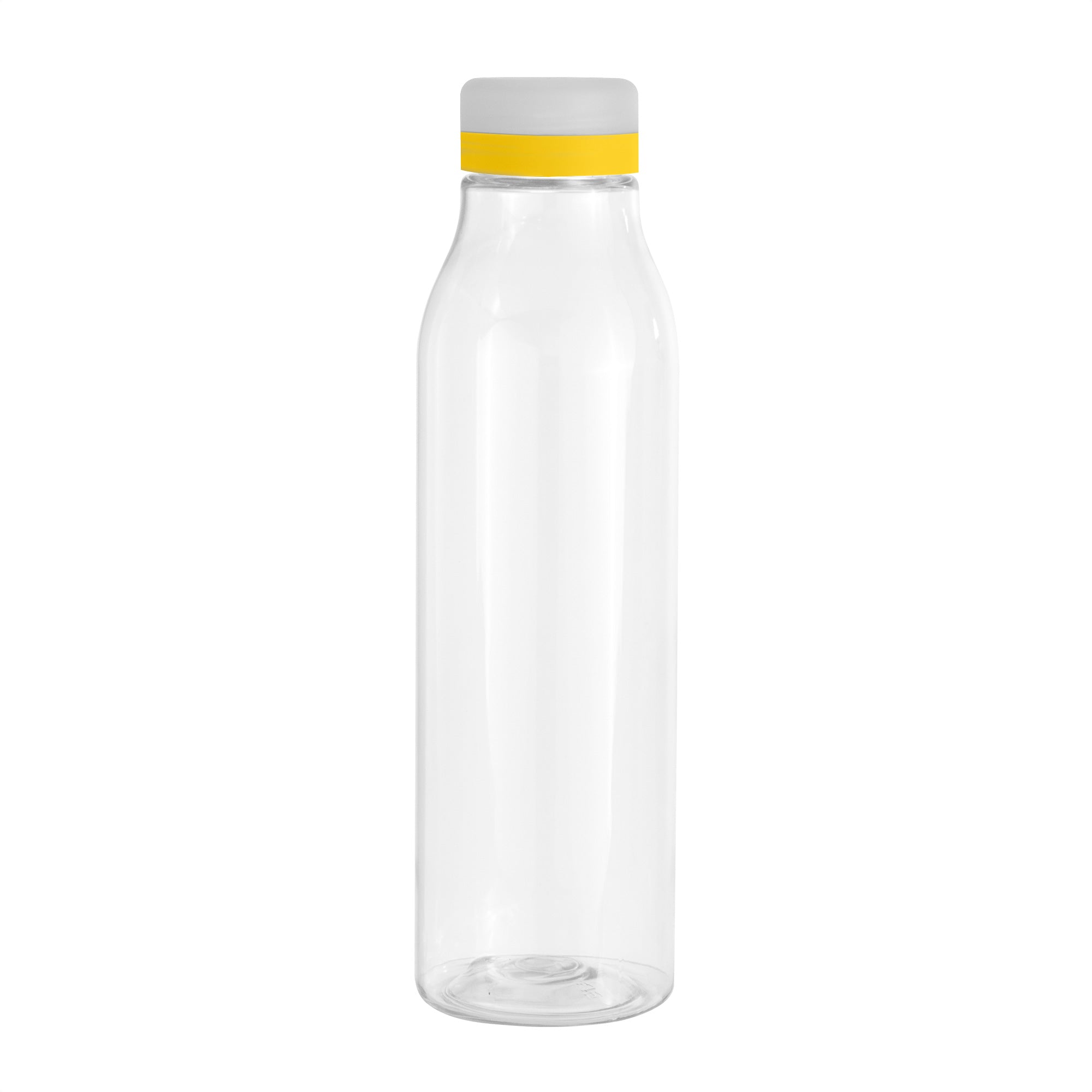 Botella ANDINA FROST Transparente/transparente mate/Amarillo - detallada