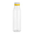 Botella ANDINA FROST Transparente/transparente mate/Amarillo - detallada